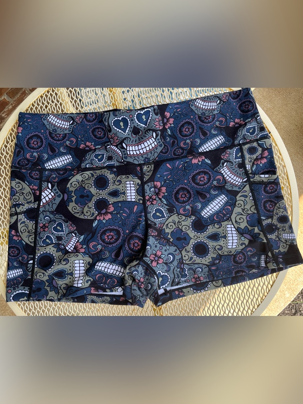 CVG 2.5” Shorts -                Pattern: Midnight Skulls
